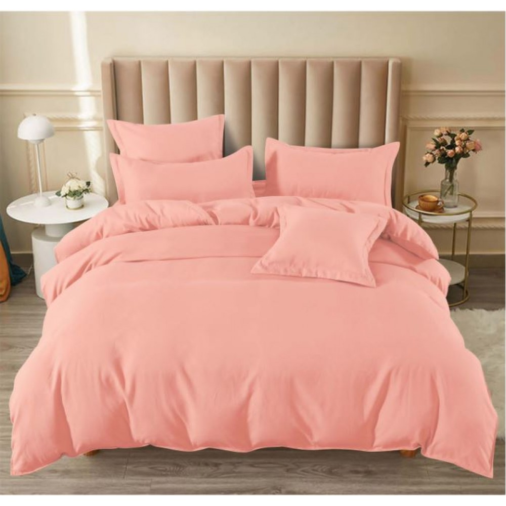 Set Lenjerie Eleganta , Finet 6 piese cu Elastic UNI, pentru 2 persoane, Cearceaf de pat 180x200 cm, T184