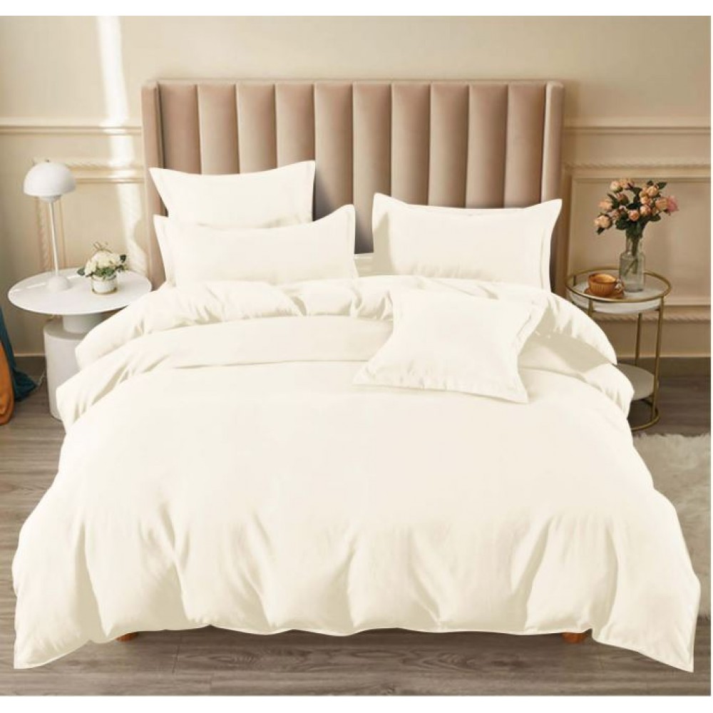 Set Lenjerie Eleganta , Finet 6 piese cu Elastic UNI, pentru 2 persoane, Cearceaf de pat 180x200 cm, T178