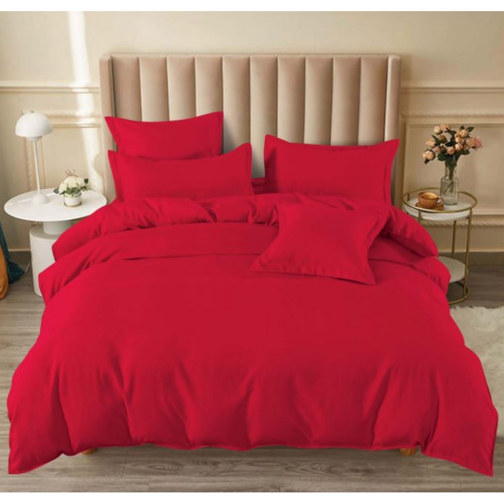 Set Lenjerie Eleganta , Finet 6 piese cu Elastic UNI, pentru 2 persoane, Cearceaf de pat 180x200 cm, T175
