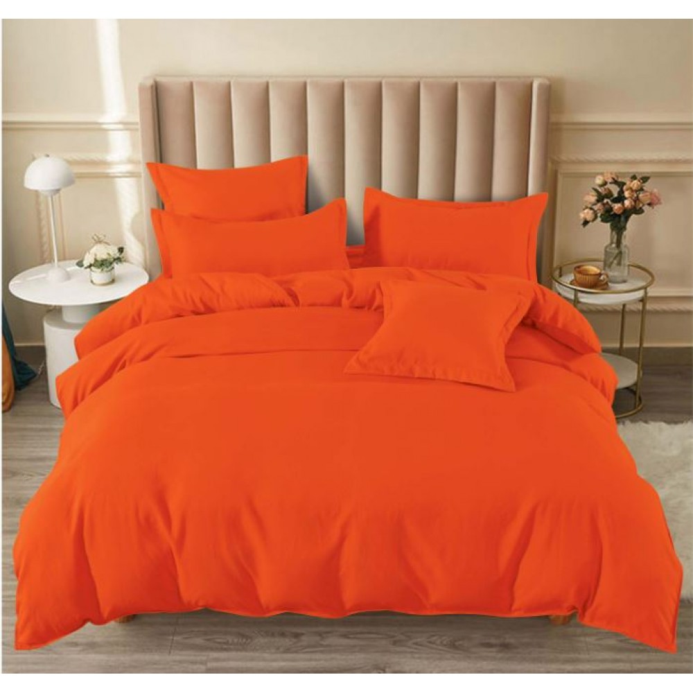 Set Lenjerie Eleganta , Finet 6 piese cu Elastic UNI, pentru 2 persoane, Cearceaf de pat 180x200 cm, T174