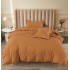 Set Lenjerie Eleganta pat cu elastic, tesatura tip finet, uni, pat 1 persoana, 4 piese, cearsaf de pat 140x200 cm,T60-73