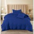 Set Lenjerie Eleganta pat cu elastic, tesatura tip finet, uni, pat 1 persoana, 4 piese, cearsaf de pat 140x200 cm,T60-68