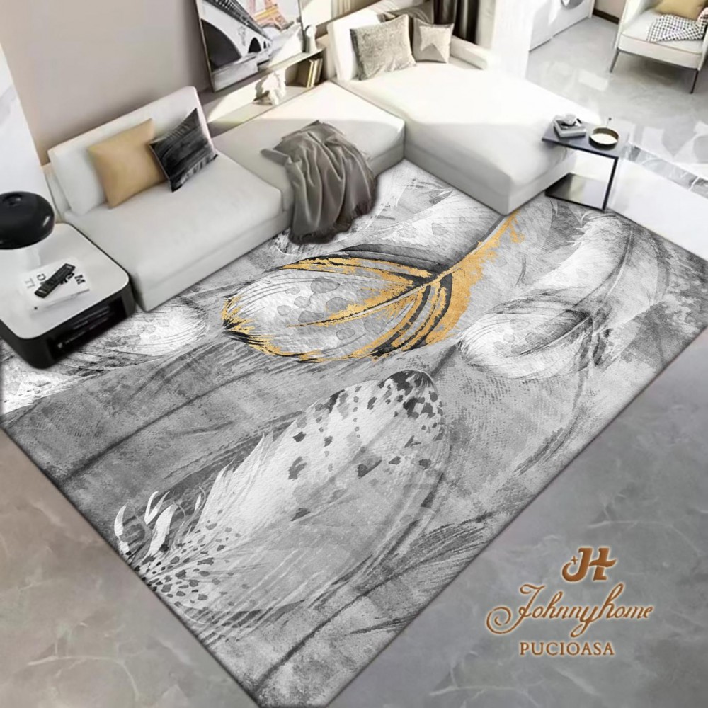 Covor Antiderapant, Modern pentru Living si Dormitor, 80x300 cm, LL15--11