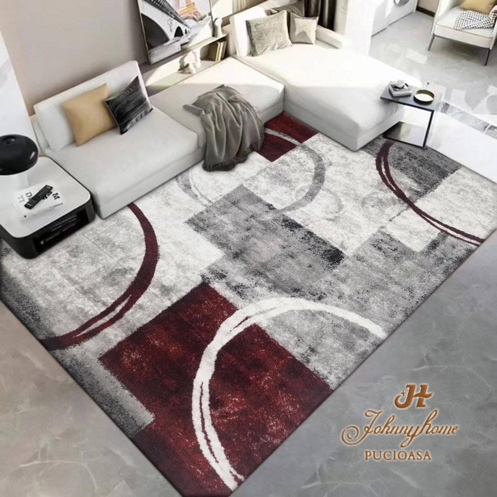 Covor Antiderapant, Modern pentru Living si Dormitor, 80x300 cm, LL15--13