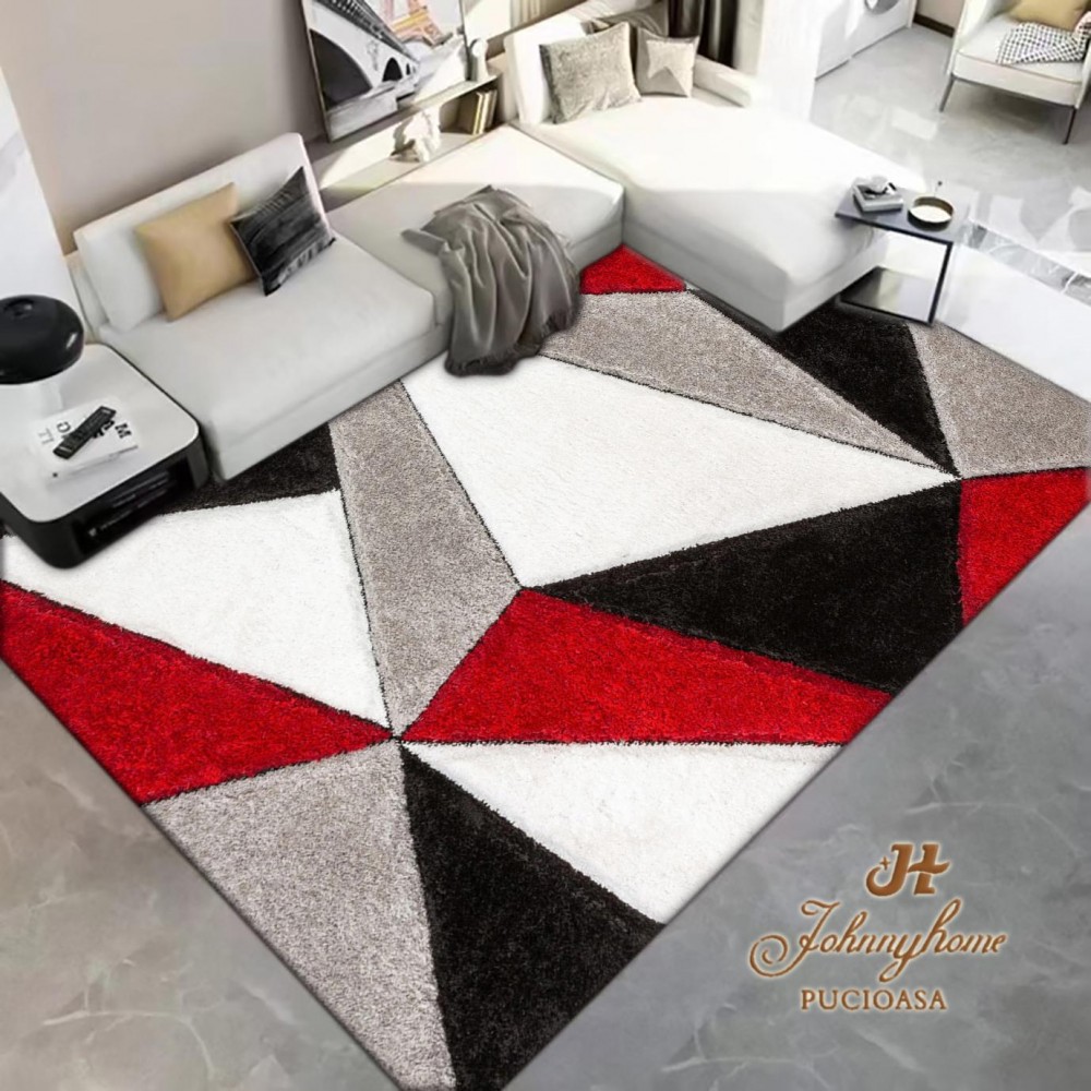 Covor Antiderapant, Modern pentru Living si Dormitor, 80x150 cm, CL15-10