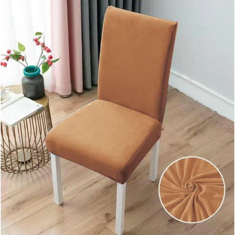 Set 4 Huse Scaune Universale, Bumbac, Uni, Pucioasa, HSC-05