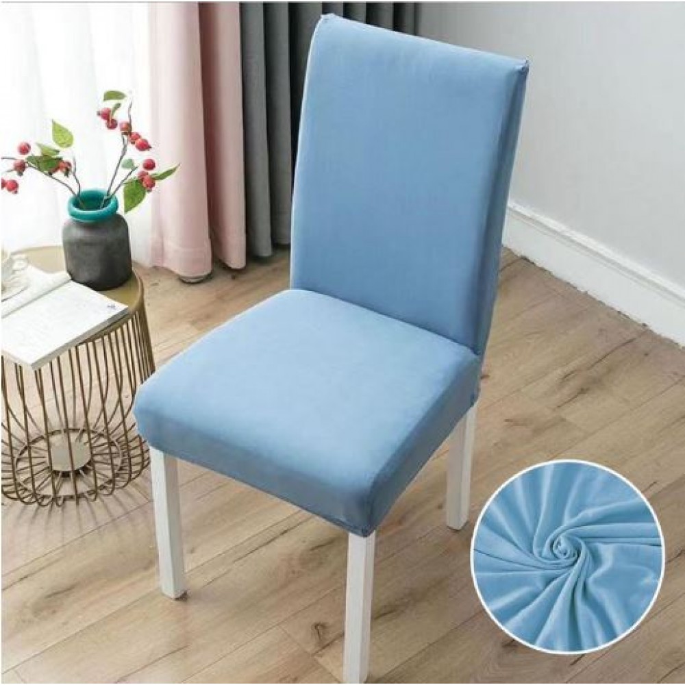 Set 4 Huse Scaune Universale, Bumbac, Uni, Pucioasa, HSC-01