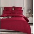 Lenjerie de pat dublu cu ELASTIC, Model Carouri,Bumbac  Finet, 6 piese, 2 persoane, Uni, 180x200cm, T4-15