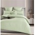 Lenjerie de pat dublu cu ELASTIC, Model Carouri,Bumbac  Finet, 6 piese, 2 persoane, Uni, 180x200cm, T4-11