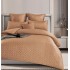 Lenjerie de pat dublu cu ELASTIC, Model Carouri,Bumbac  Finet, 6 piese, 2 persoane, Uni, 180x200cm, T4-09