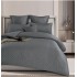 Lenjerie de pat dublu cu ELASTIC, Model Carouri,Bumbac  Finet, 6 piese, 2 persoane, Uni, 180x200cm, T4-06