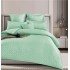 Lenjerie de pat dublu cu ELASTIC, Model Carouri,Bumbac  Finet, 6 piese, 2 persoane, Uni, 180x200cm, T4-03