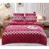Set Lenjerie Eleganta , Cocolino 6 piese, pentru 2 persoane, Cearceaf de pat 220x230 cm, F09
