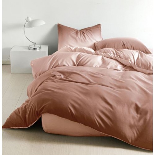 Set Lenjerie Eleganta 4 Piese Din Bumbac Satinat Cu Elastic ,1 Persoana, Cearceaf de pat 140x200 cm, YE-37