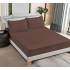 Husa de pat matlasata si 2 fete de perne din catifea 180x200cm, cu elastic, model tip topper, T8-08