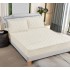 Husa de pat matlasata si 2 fete de perne din catifea 180x200cm, cu elastic, model tip topper, T8-07
