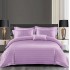 Set Lenjerie Eleganta Damasc  din 6 piese cu elestic, Cearceaf de pat 180x200cm, PU-01