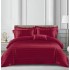 Set Lenjerie Eleganta Damasc din 6 piese cu elestic, Cearceaf de pat 180x200cm, PU-03