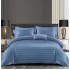 Set Lenjerie Eleganta Damasc din 6 piese cu elestic, Cearceaf de pat 180x200cm, PU-05