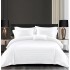 Set Lenjerie Eleganta Damasc din 6 piese cu elestic, Cearceaf de pat 180x200cm, PU-06