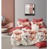 Set Lenjerie Eleganta 6 piese din Finet, Cearceaf de pat 230x240cm, Pat 2 Persoane, PC-6