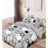 Set Lenjerie Eleganta 6 piese din Finet, Cearceaf de pat 230x240cm, Pat 2 Persoane, PC-9