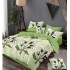 Set Lenjerie Eleganta 6 piese din Finet, Cearceaf de pat 230x240cm, Pat 2 Persoane, PC-10