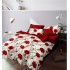 Set Lenjerie Eleganta 6 piese din Finet, Cearceaf de pat 230x240cm, Pat 2 Persoane, PC-14