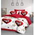 Set Lenjerie Eleganta 6 piese din Finet, Cearceaf de pat 230x240cm, Pat 2 Persoane, PC-15