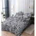 Set Lenjerie Eleganta 6 piese din Finet, Cearceaf de pat 230x240cm, Pat 2 Persoane, PC-30