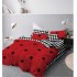 Set Lenjerie Eleganta 6 piese din Finet, Cearceaf de pat 230x240cm, Pat 2 Persoane, PC-32