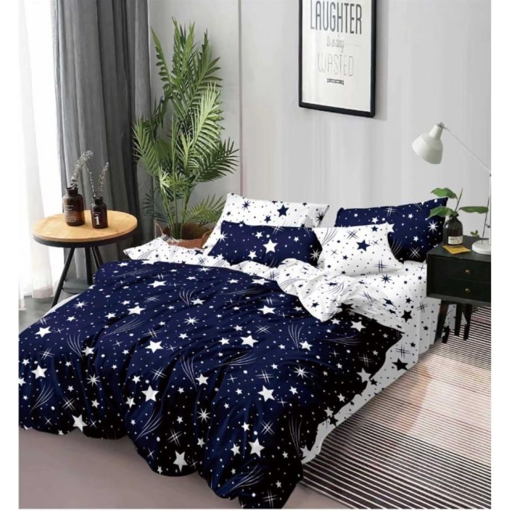 Set Lenjerie Eleganta 6 piese din Finet, Cearceaf de pat 230x240cm, Pat 2 Persoane, PC-33