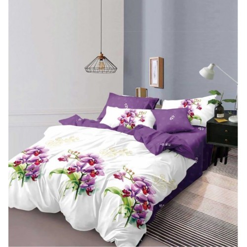 Set Lenjerie Eleganta 6 piese din Finet, Cearceaf de pat 230x240cm, Pat 2 Persoane, PC-37
