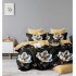 Set Lenjerie Eleganta 6 piese cu elestic din Bumbac Finet, Cearceaf de pat 180x200cm, Pat 2 Persoane, LP-3