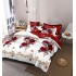Set Lenjerie Eleganta 6 piese cu elestic din Bumbac Finet, Cearceaf de pat 180x200cm, Pat 2 Persoane, LP-11