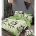 Set Lenjerie Eleganta 6 piese cu elestic din Bumbac Finet, Cearceaf de pat 180x200cm, Pat 2 Persoane, LP-15