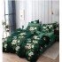 Set Lenjerie Eleganta 6 piese cu elestic din Bumbac Finet, Cearceaf de pat 180x200cm, Pat 2 Persoane, LP-27