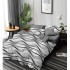 Set Lenjerie Eleganta 6 piese cu elestic din Bumbac Finet, Cearceaf de pat 180x200cm, Pat 2 Persoane, LP-40