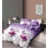 Set Lenjerie Eleganta 6 piese cu elestic din Bumbac Finet, Cearceaf de pat 180x200cm, Pat 2 Persoane, LP-46