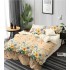 Set Lenjerie Eleganta 6 piese cu elestic din Bumbac Finet, Cearceaf de pat 180x200cm, Pat 2 Persoane, LP-47