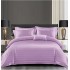 Set Lenjerie Eleganta Damasc din 6 piese, Cearceaf de pat 230x240cm, Pat 2 Persoane, LH-4