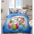 Set Lenjerie Eleganta cu imprimeu de Paște, 6 piese din Finet, Cearceaf de pat 230x250cm, Pat 2 Persoane, BB6