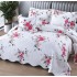 Cuvertură Pat Dublu, 5 Piese, Bumbac 100% , Imprimat –Calitate Premium, cu Imprimeu Durabil, 230x250 cm, E-S296