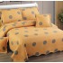 Cuvertură Pat Dublu, 5 Piese, Bumbac 100% , Imprimat –Calitate Premium, cu Imprimeu Durabil, 230x250 cm, E-S133