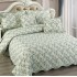 Cuvertură Pat Dublu, 5 Piese, Bumbac 100% , Imprimat –Calitate Premium, cu Imprimeu Durabil, 230x250 cm, E-S136