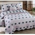 Cuvertură Pat Dublu, 5 Piese, Bumbac 100% , Imprimat –Calitate Premium, cu Imprimeu Durabil, 230x250 cm, E-S250