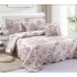 Cuvertură Pat Dublu, 5 Piese, Bumbac 100% , Imprimat –Calitate Premium, cu Imprimeu Durabil, 230x250 cm, E-S5