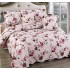 Cuvertură Pat Dublu, 5 Piese, Bumbac 100% , Imprimat –Calitate Premium, cu Imprimeu Durabil, 230x250 cm, E-S137