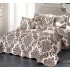 Cuvertură Pat Dublu, 5 Piese, Bumbac 100% , Imprimat –Calitate Premium, cu Imprimeu Durabil, 230x250 cm, E-S18