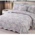 Cuvertură Pat Dublu, 5 Piese, Bumbac 100% , Imprimat –Calitate Premium, cu Imprimeu Durabil, 230x250 cm, E-S281